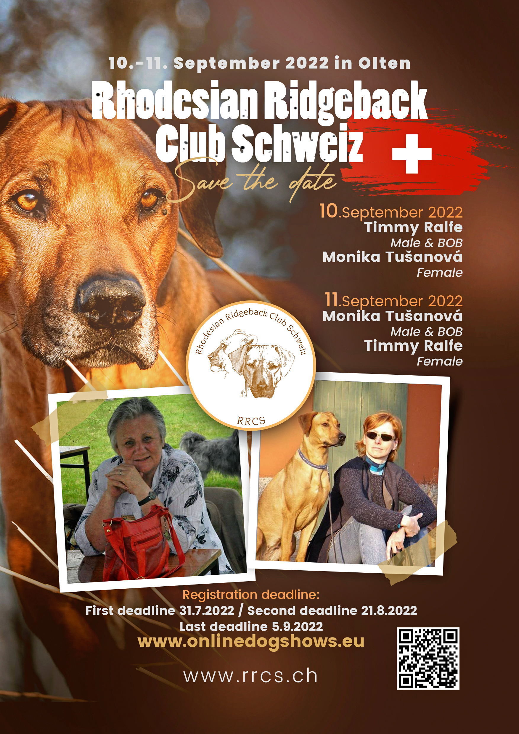 Clubshow Rhodesian Ridgeback Club Schweiz